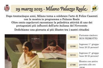 Locandina viaggio e visita mostra